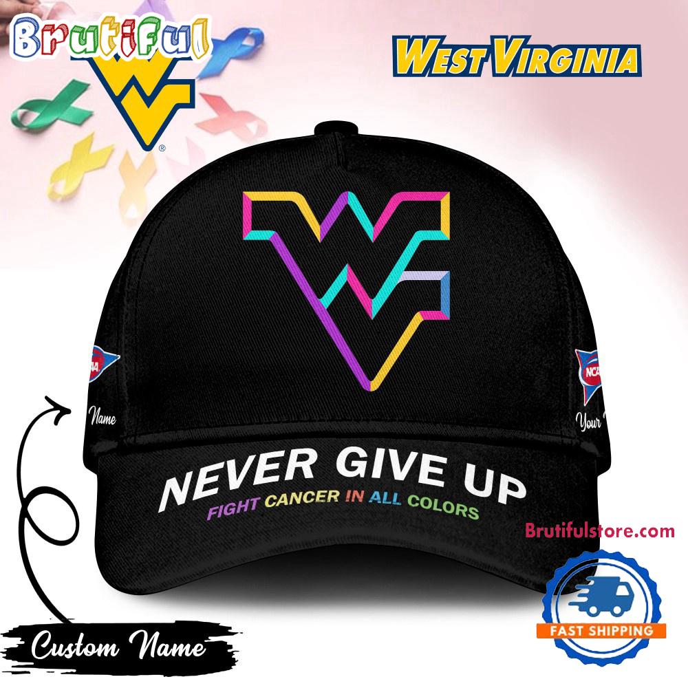 West Virginia Mountaineers 2025 NCAA FIGHT CANCER IN ALL COLORS Classic Cap