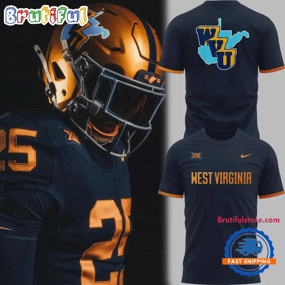 West Virginia Mountaineers Football 1965 Throwback T Shirt