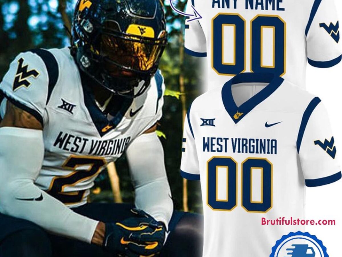 West Virginia Mountaineers Football Game White Limited Edition