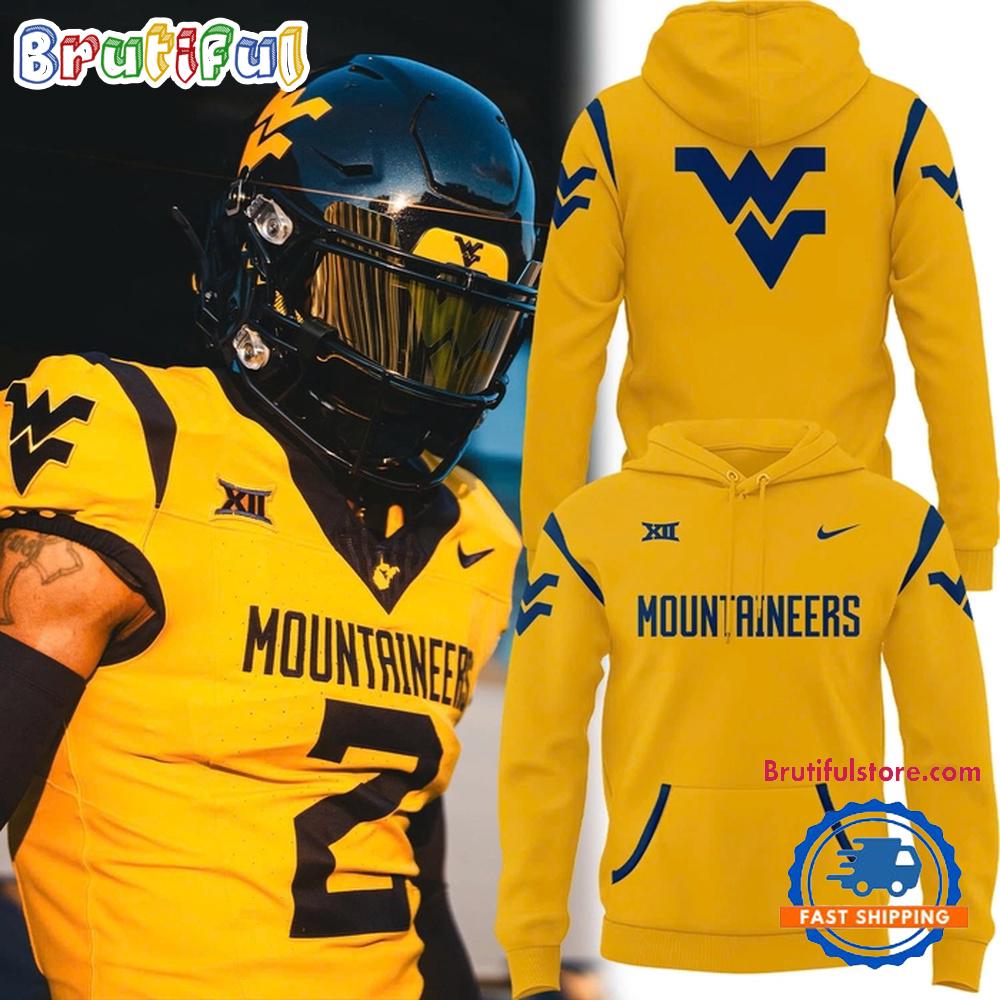 West Virginia Mountaineers Football Golden Hour Limited Edition Hoodie