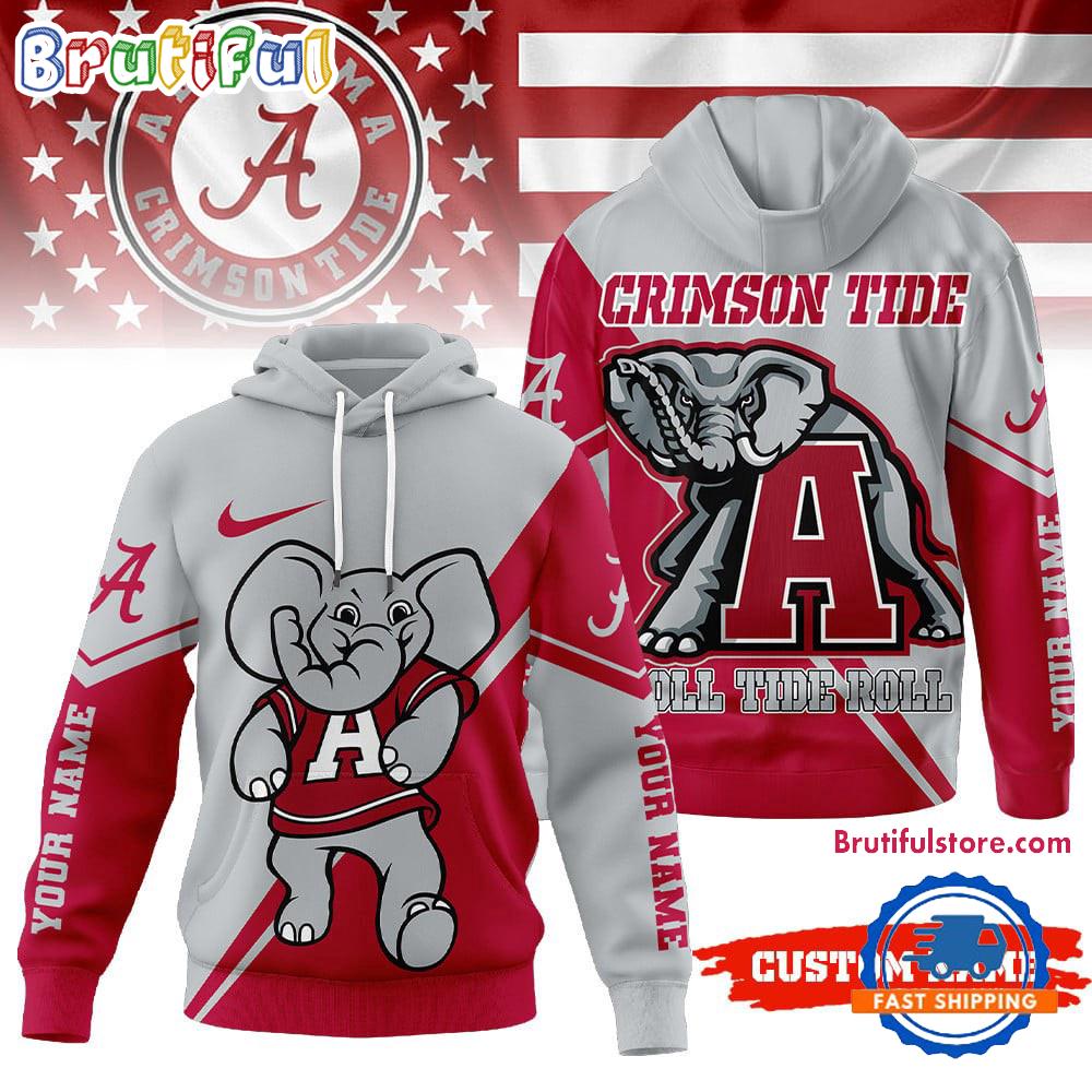Alabama Crimson Tide 2025 NCAA Duo Color Personalized Hoodie