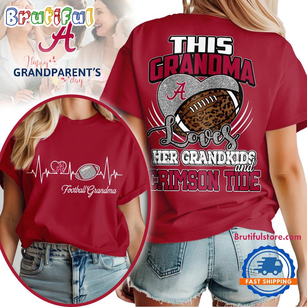 Alabama Crimson Tide 2025 NCAA Grandparents' Day Unisex 3D Shirt