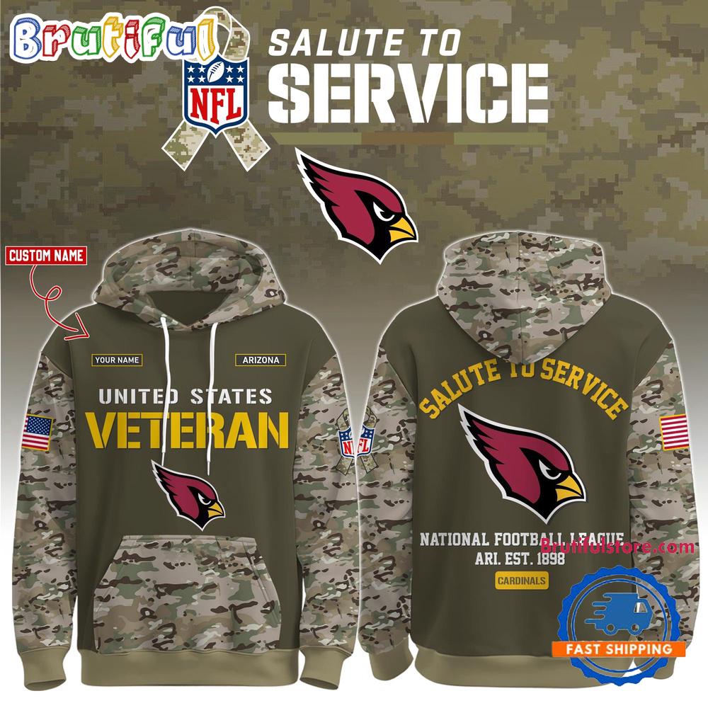 Arizona Cardinals 2025 NFL Veteran Birthday Limited Edition Hoodie Shirt