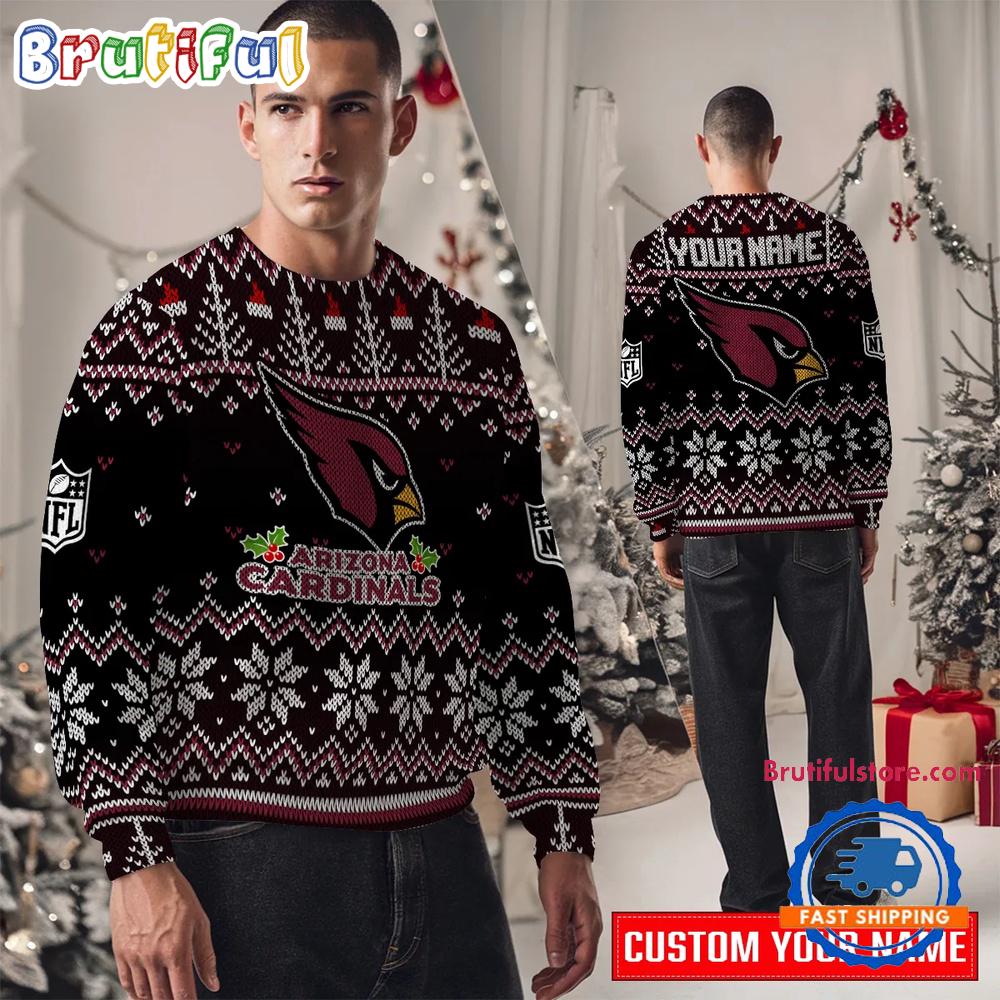 Arizona Cardinals NFL Special Edition New Ugly Christmas Sweater