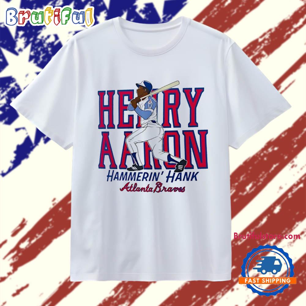 Atlanta Braves Hank Aaron Henry Aaron T Shirt