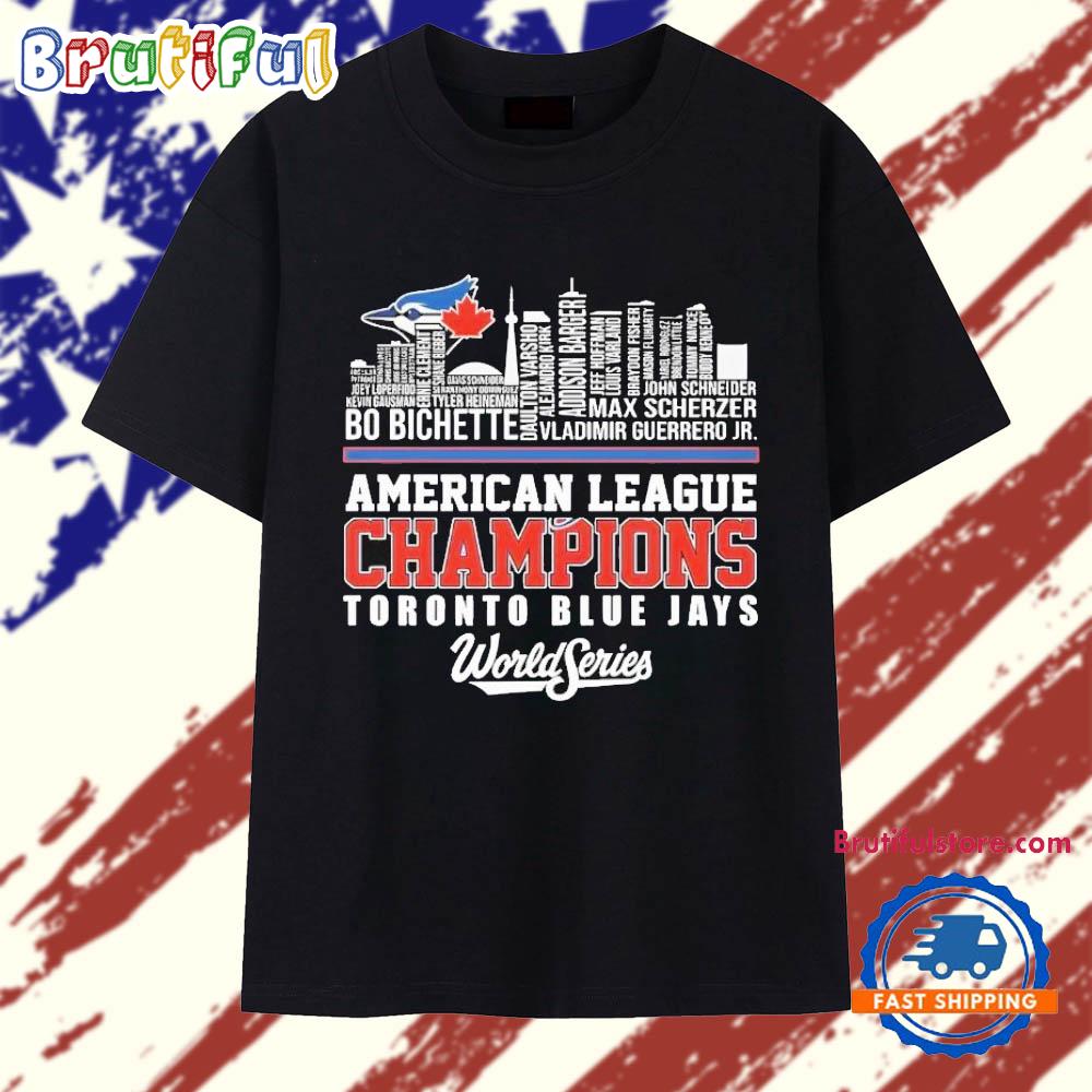 Blue Jays World Series 2025 Team Roster T Shirt