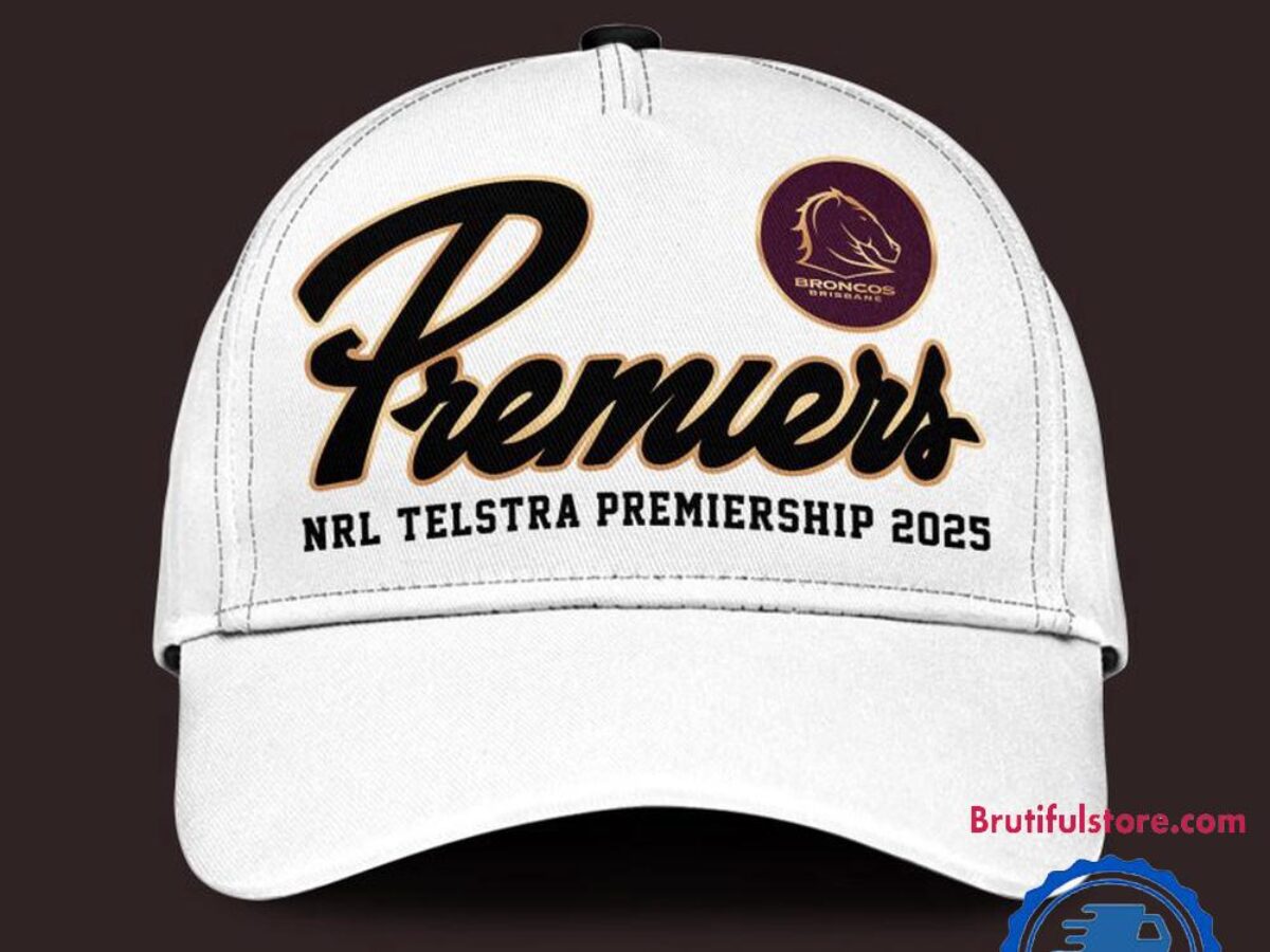 Brisbane Broncos NRL Premiers 2025 Baseball Cap