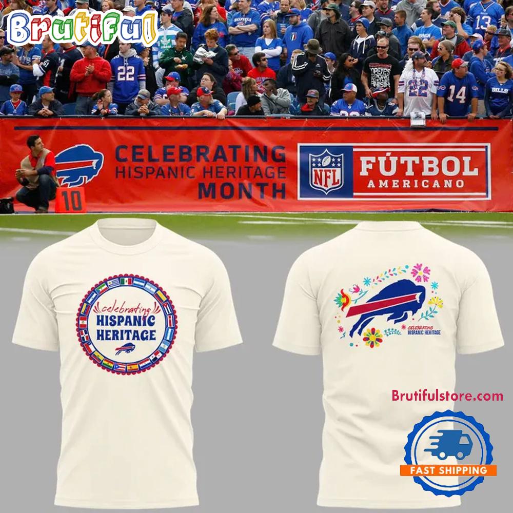 Buffalo Bills Hispanic Heritage Celebration 2025 T Shirt