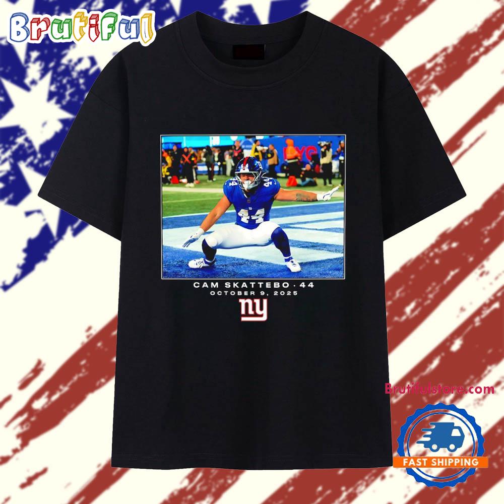 Cam Skattebo New York Giants NFL Flash Features Week 6 T Shirt