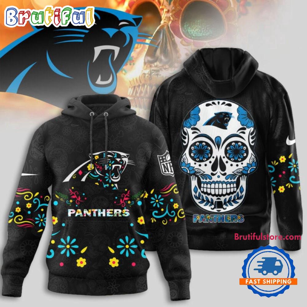 Carolina Panthers NFL Dia de los Muertos Limited Editions Hoodie Shirt