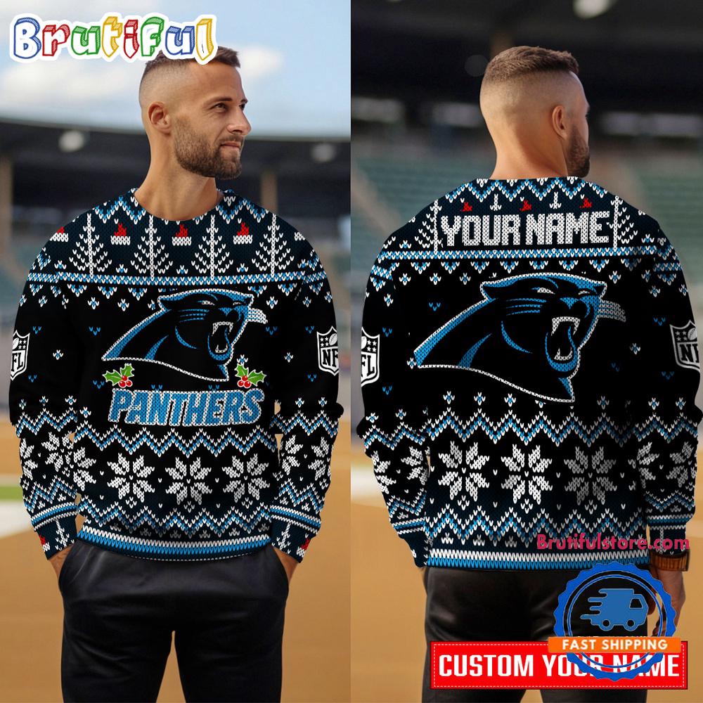 Carolina Panthers NFL Special Edition New Ugly Christmas Sweater