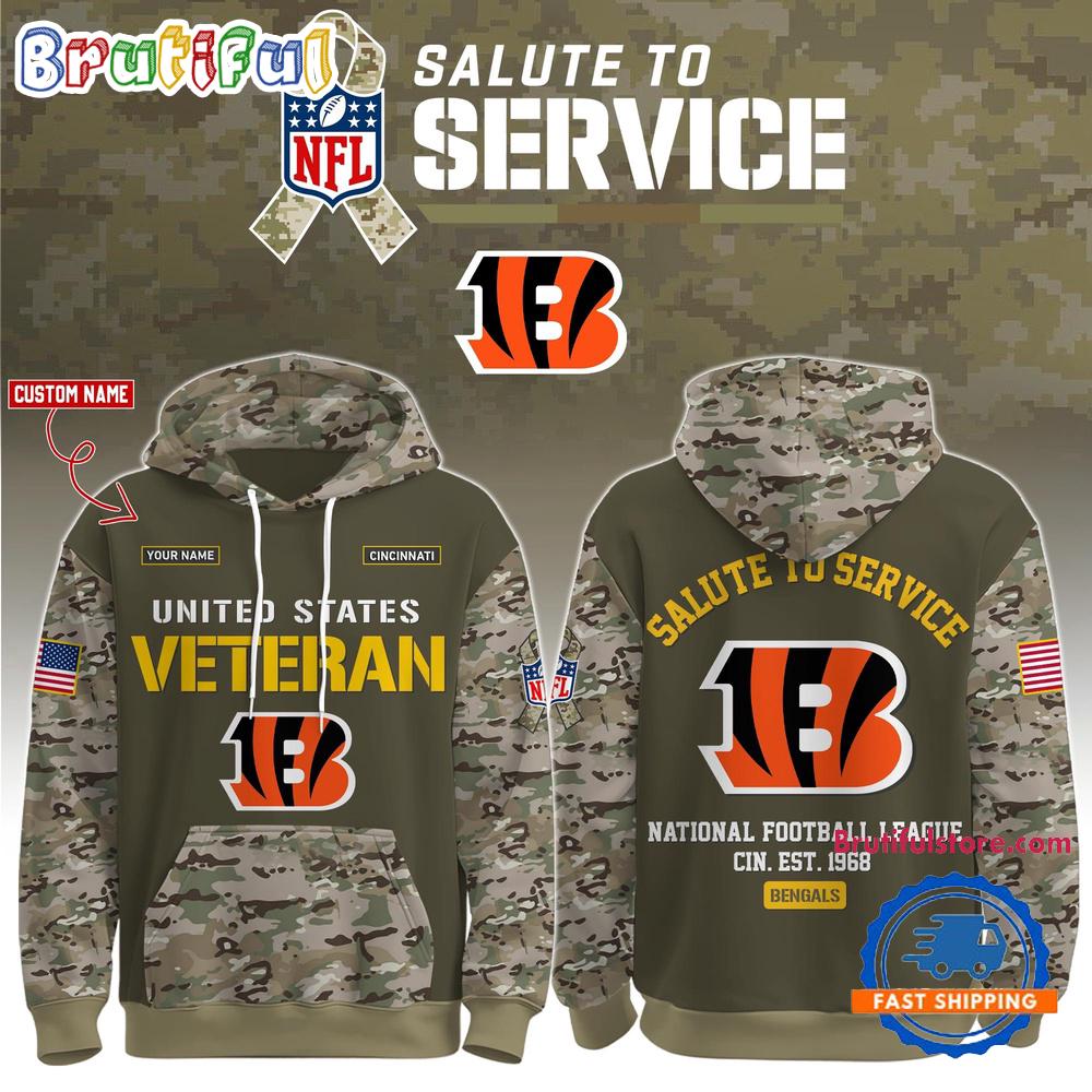 Cincinnati Bengals 2025 NFL Veteran Birthday Limited Edition Hoodie Shirt