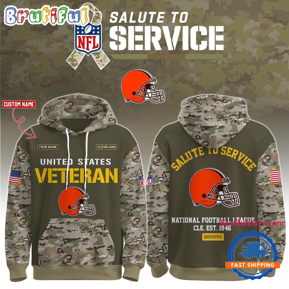 Cleveland Browns 2025 NFL Veteran Birthday Limited Edition Hoodie Shirt