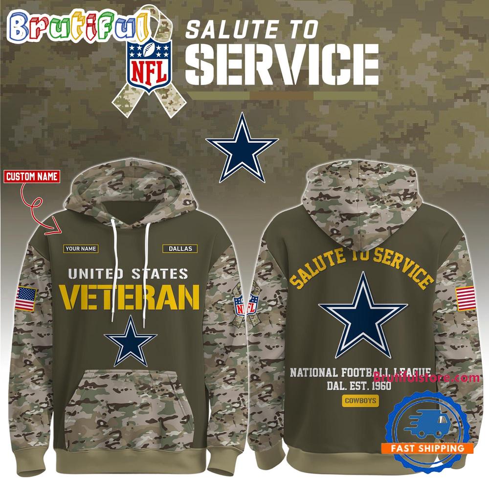 Dallas Cowboys 2025 NFL Veteran Birthday Limited Edition Hoodie Shirt