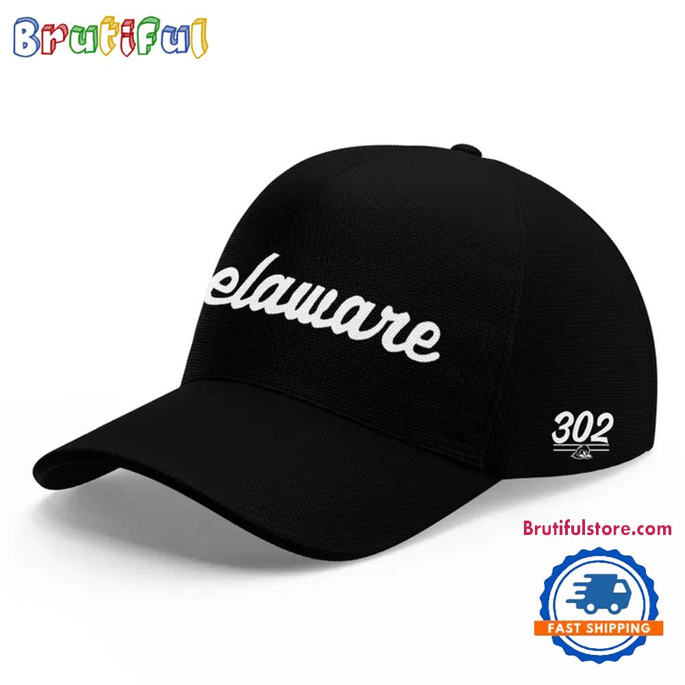 Delaware Fightin' Blue Hens Football Midnight Collection Uniform 2025 Cap
