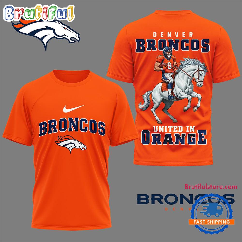 Denver Broncos 2025 NFL Nation Gear All Over Print Shirt