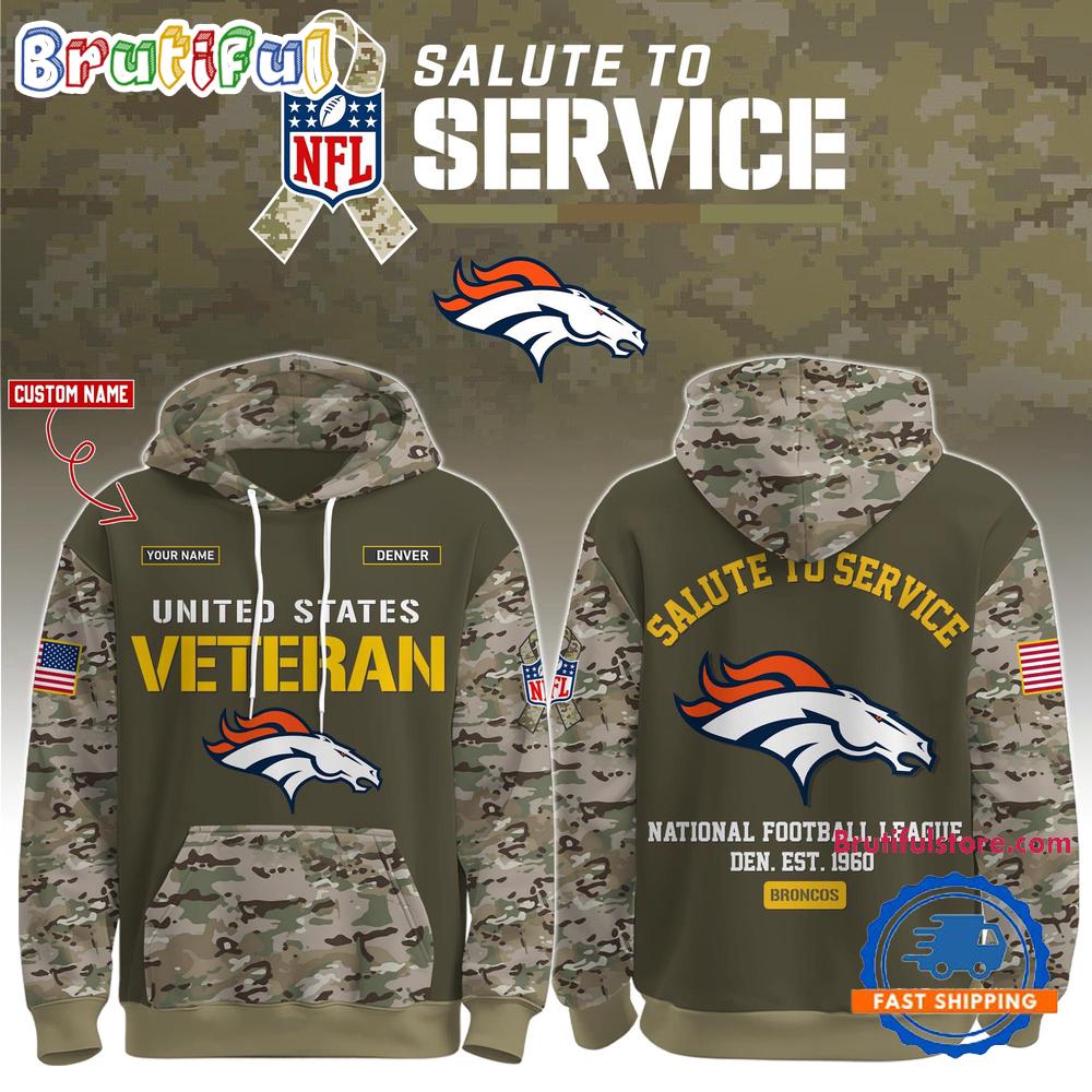 Denver Broncos 2025 NFL Veteran Birthday Limited Edition Hoodie Shirt