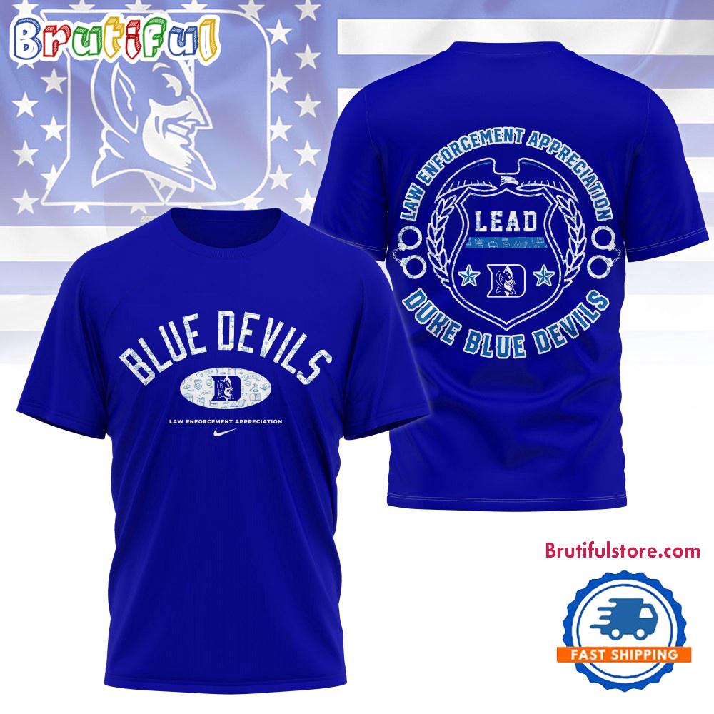 Duke Blue Devils NCAA Law Appreciation Month Unisex 3D Shirt