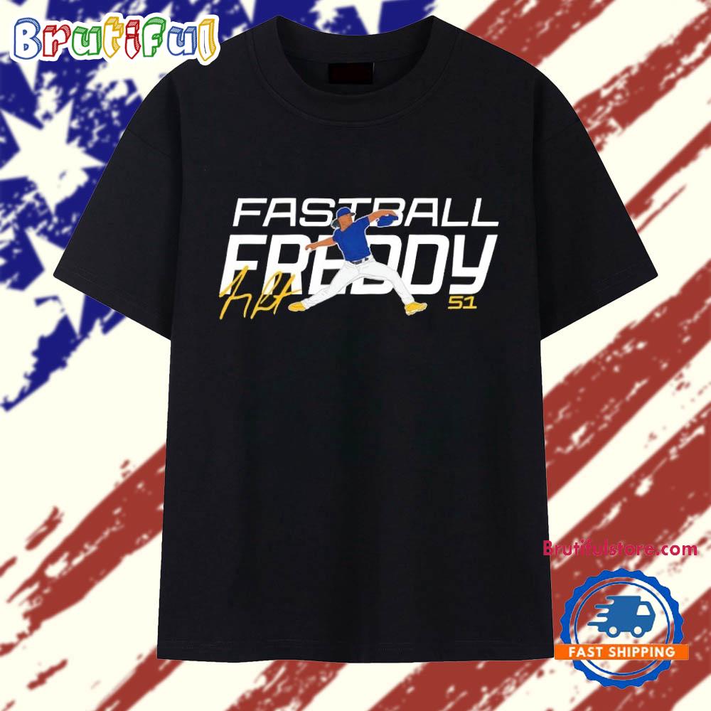 Fastball Freddy 51 Milwaukee Brewers Signature T Shirt