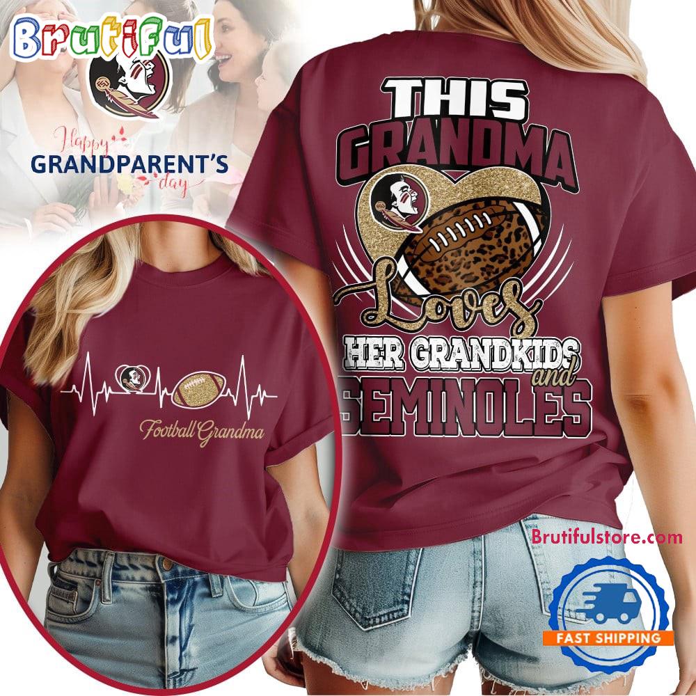 Florida State Seminoles 2025 NCAA Grandparents' Day Unisex 3D Shirt