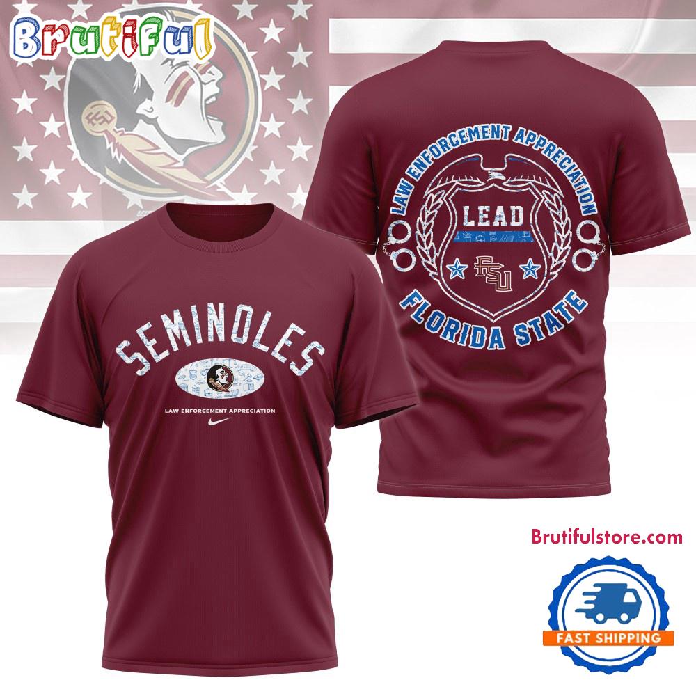 Florida State Seminoles NCAA Law Appreciation Month Unisex 3D Shirt