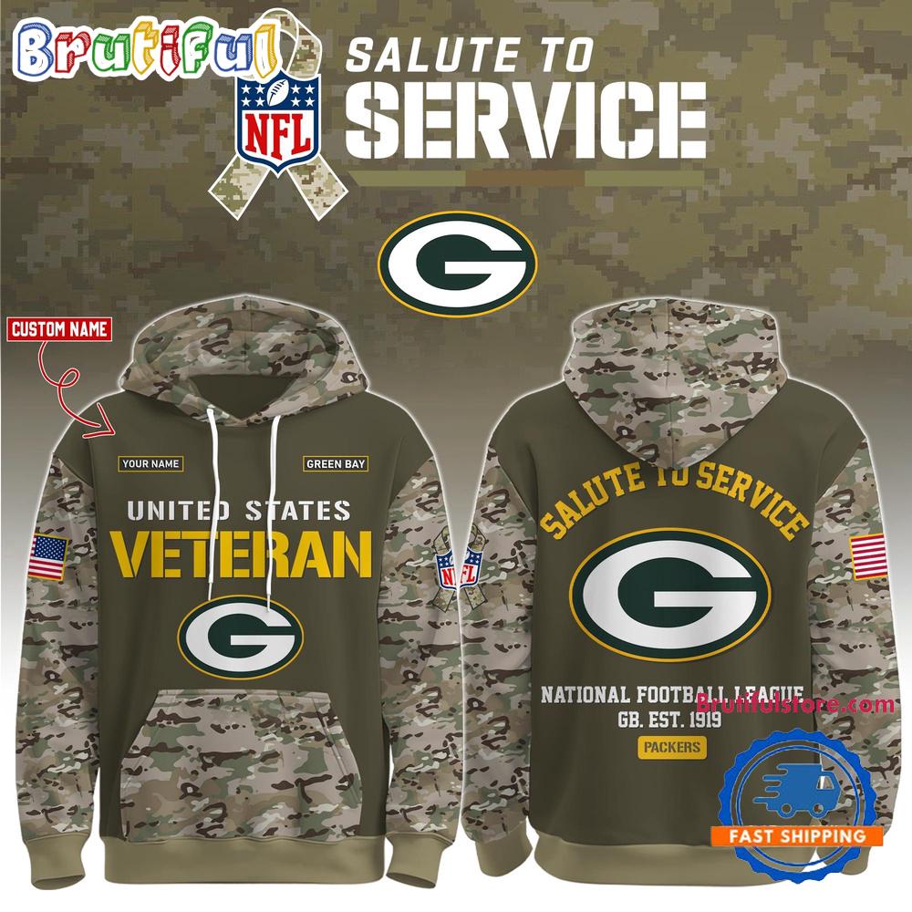 Green Bay Packers 2025 NFL Veteran Birthday Limited Edition Hoodie Shirt