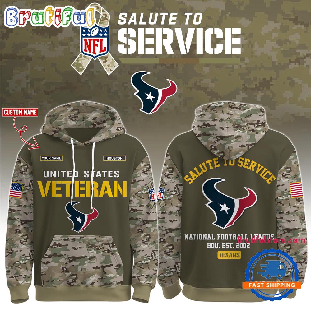 Houston Texans 2025 NFL Veteran Birthday Limited Edition Hoodie Shirt