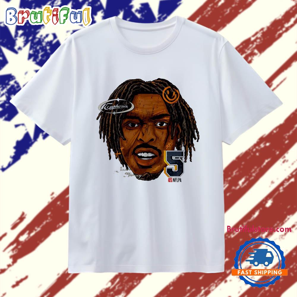Jalen Ramsey #5 Pittsburgh Steelers Big Head Comic T Shirt