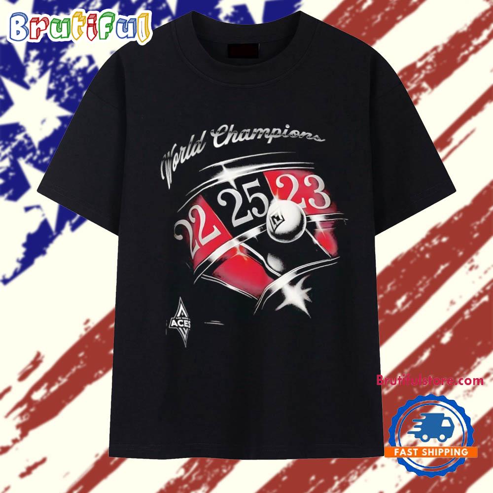 Las Vegas Aces 2025 WNBA World Champions T Shirt
