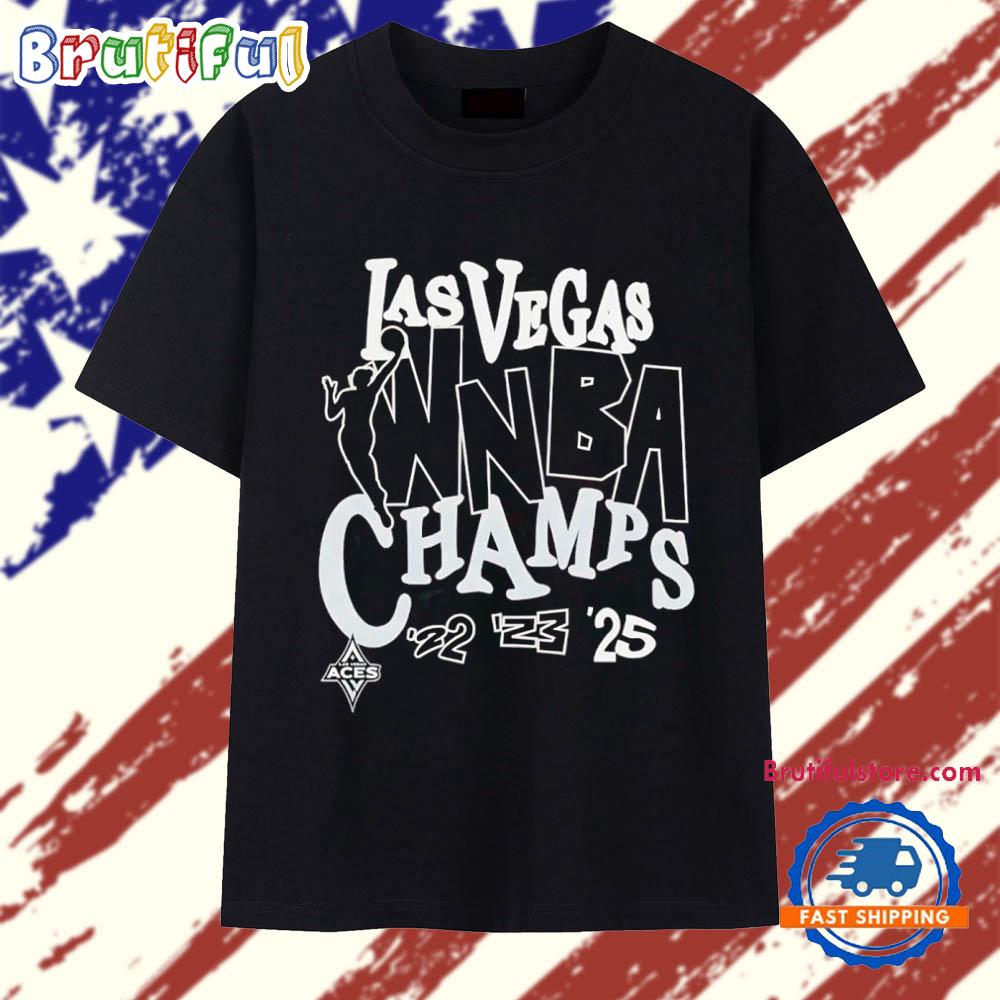 Las Vegas Aces 3 time WNBA Champions 2025 T Shirt