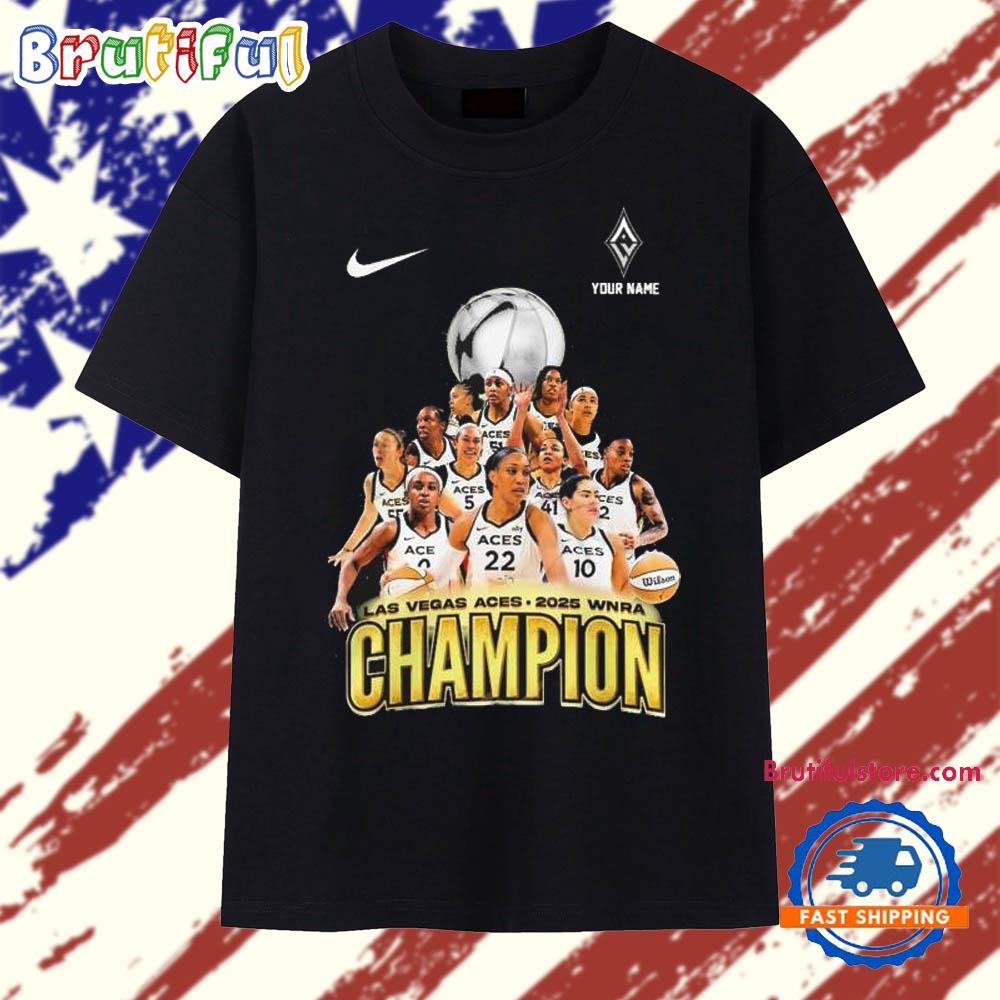 Las Vegas Aces WINNER WNBA Champion 2025 Vintage T Shirt