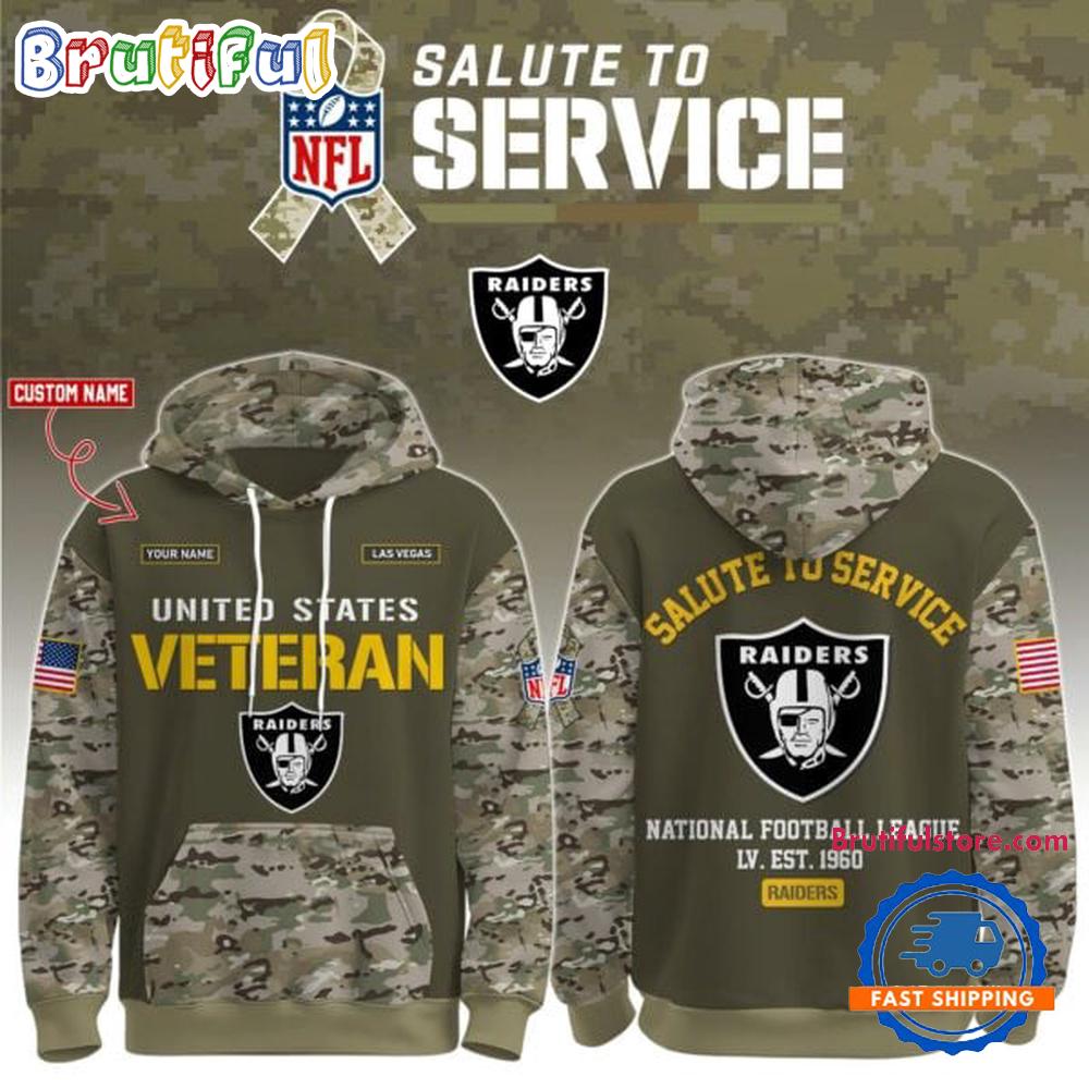 Las Vegas Raiders 2025 NFL Veteran Birthday Limited Edition Hoodie Shirt