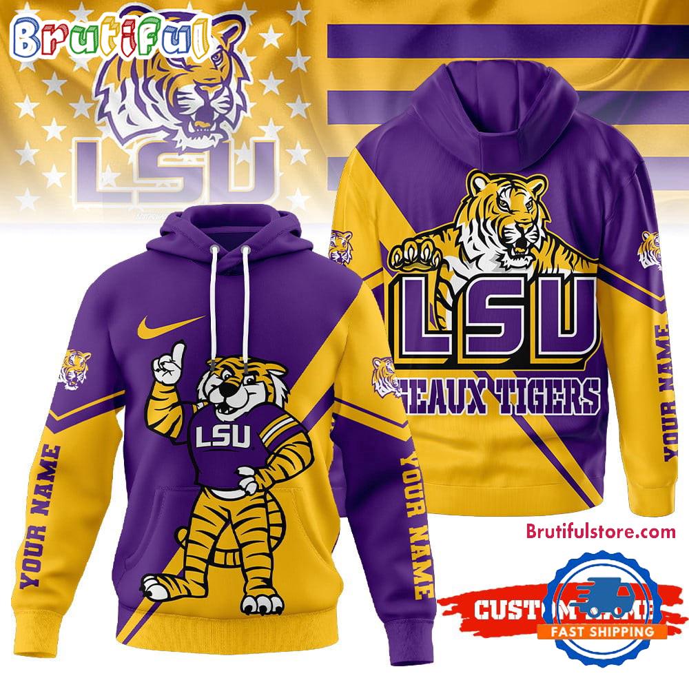LSU Tigers 2025 NCAA Duo Color Personalized Hoodie