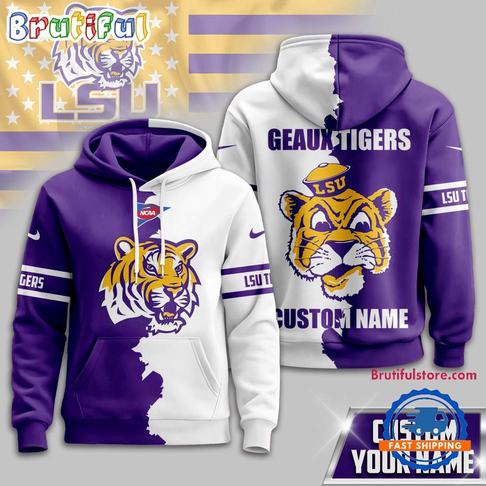 LSU Tigers 2025 NCAA Warrior Spirit Personalized Hoodie Shirt