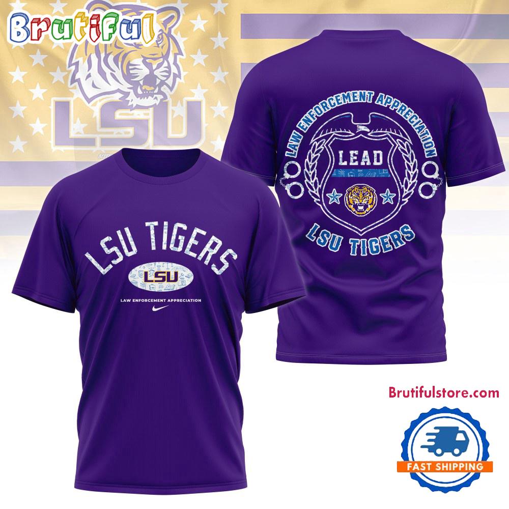 LSU Tigers NCAA Law Appreciation Month Unisex 3D Shirt