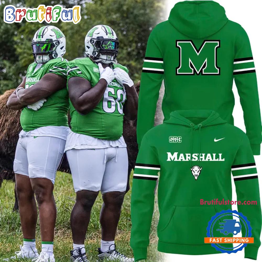 Marshall Thundering Herd 2025 Football Classic Home Uniform Limited Edition Hoodie Shirt