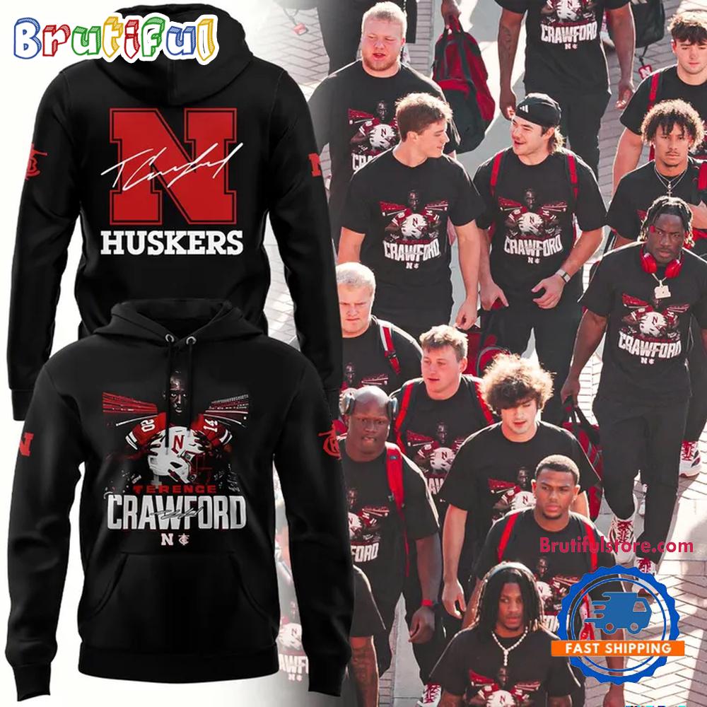 Nebraska Huskers Terence Crawford 2025 Graphic Hoodie