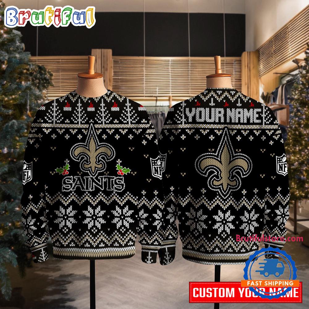 New Orleans Saints NFL Special Edition New Ugly Christmas Sweater