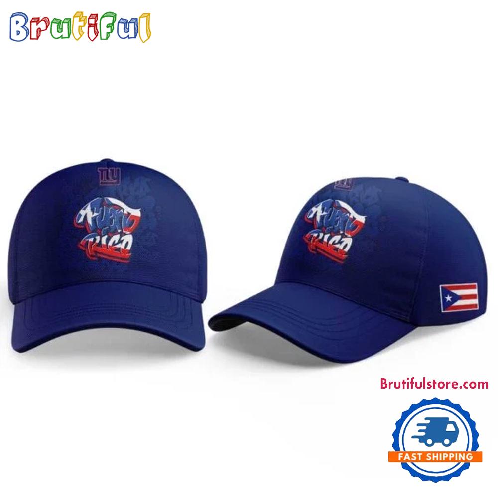 New York Giants 2025 NFL Puerto Rican Heritage Baseball Cap