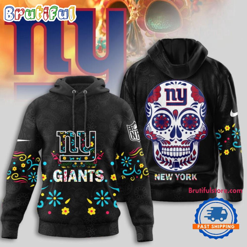 New York Giants NFL Dia de los Muertos Limited Editions Hoodie Shirt
