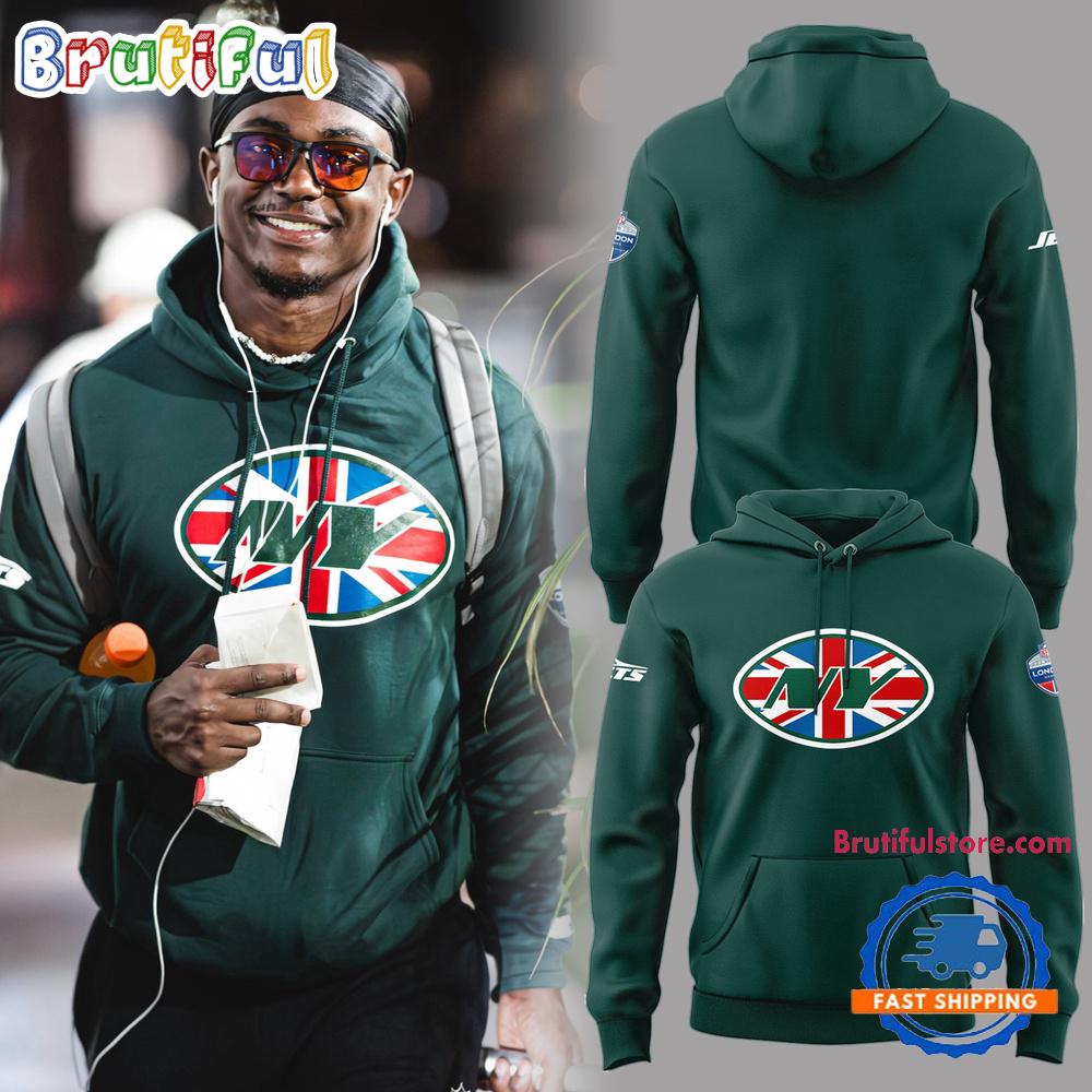 New York Jets NFL London Games 2025 Hoodie Shirt