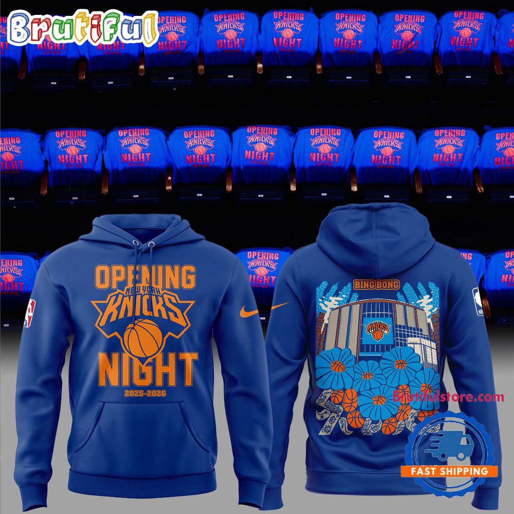 New York Knicks x Opening Night 2025 Limited Edition Hoodie
