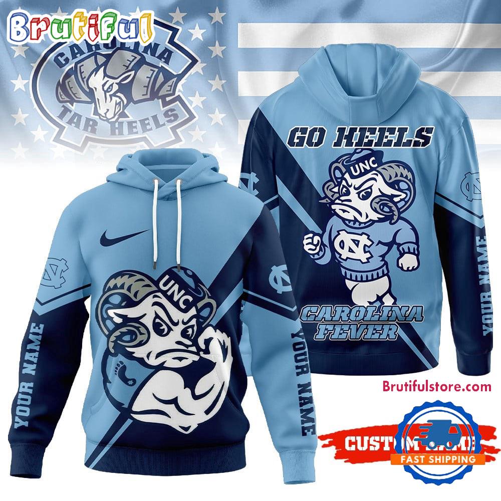 North Carolina Tar Heels 2025 NCAA Duo Color Personalized Hoodie