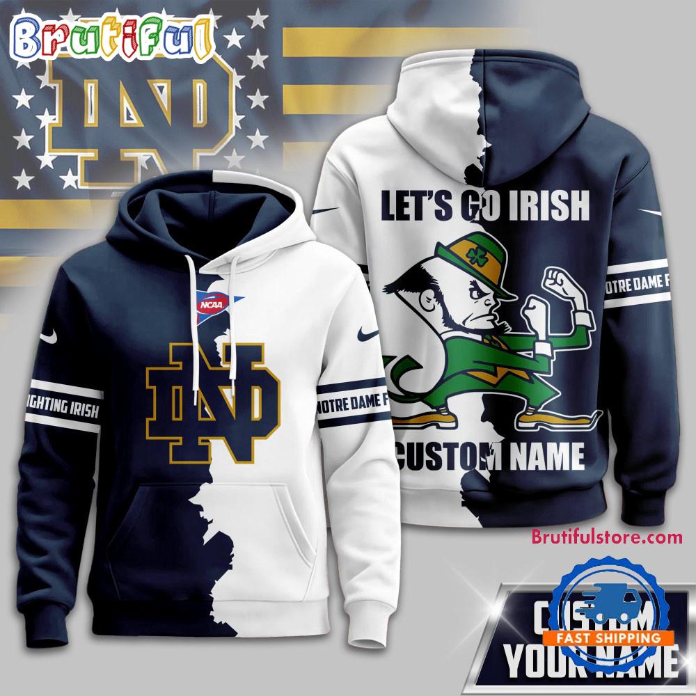 Notre Dame Fighting Irish 2025 NCAA Warrior Spirit Personalized Hoodie Shirt