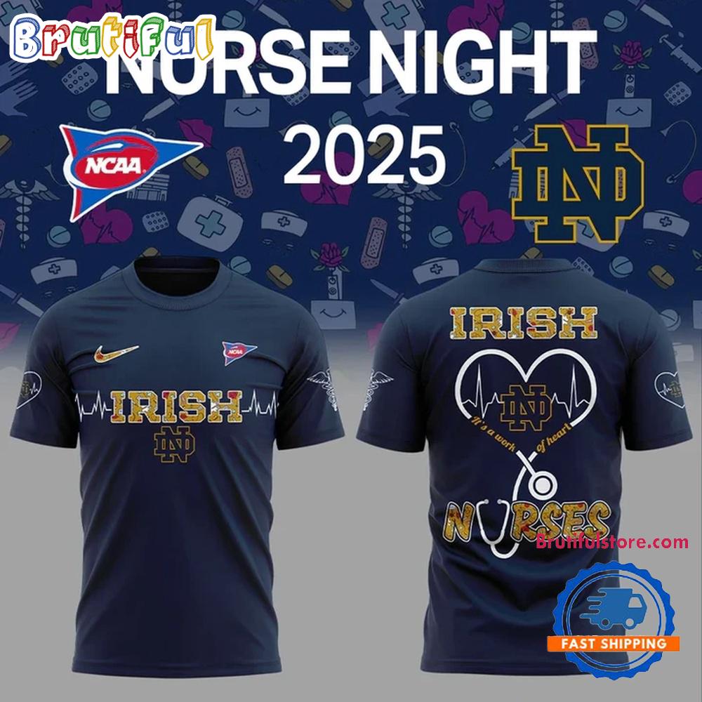 Notre Dame Fighting Irish NURSES NIGHT 2025 Limited T Shirt