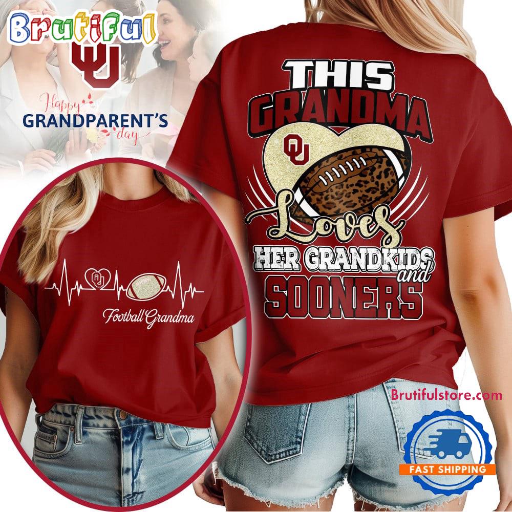 Oklahoma Sooners 2025 NCAA Grandparents' Day Unisex 3D Shirt