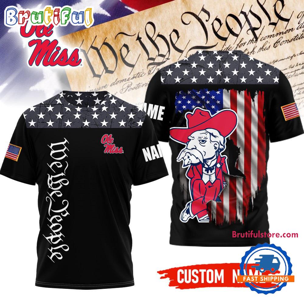 Ole Miss Rebels 2025 NCAA We The People Limited Edition 3D Shirt