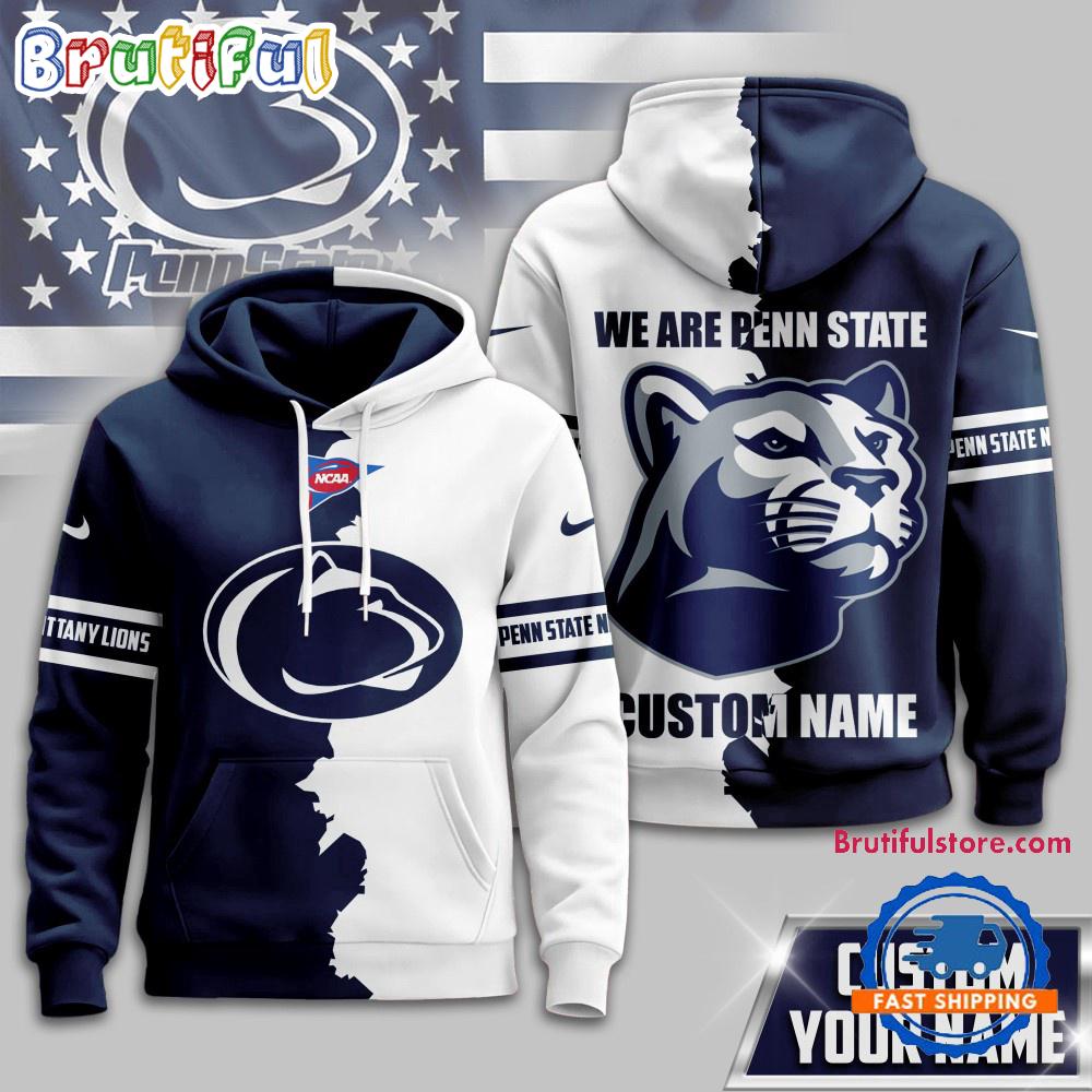 Penn State Nittany Lions 2025 NCAA Warrior Spirit Personalized Hoodie Shirt