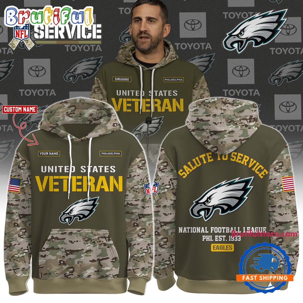 Philadelphia Eagles 2025 NFL Veteran Birthday Limited Edition Hoodie Shirt