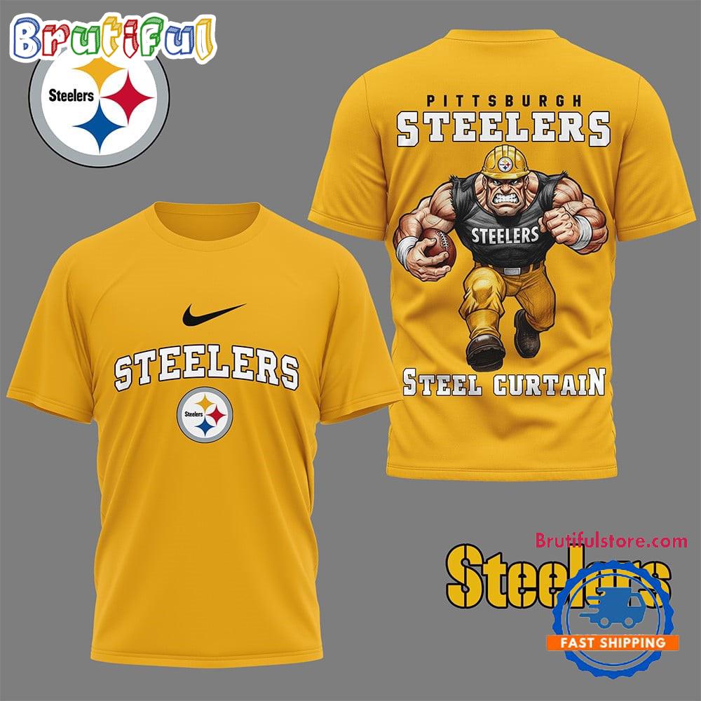 Pittsburgh Steelers 2025 NFL Nation Gear All Over Print Shirt